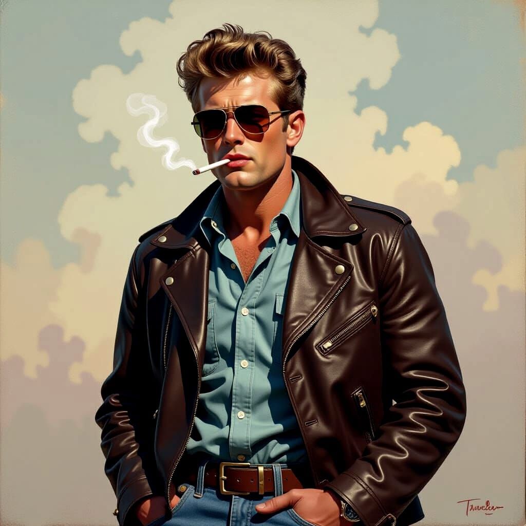James Dean in 1950s Fashion, Karel Thole Style