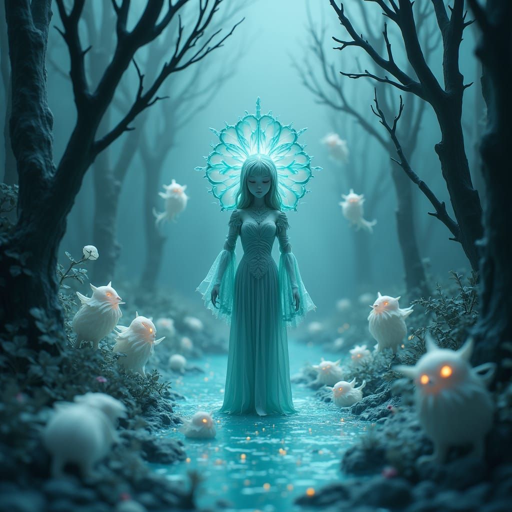 Spectral Siren in a Whimsical Origami World