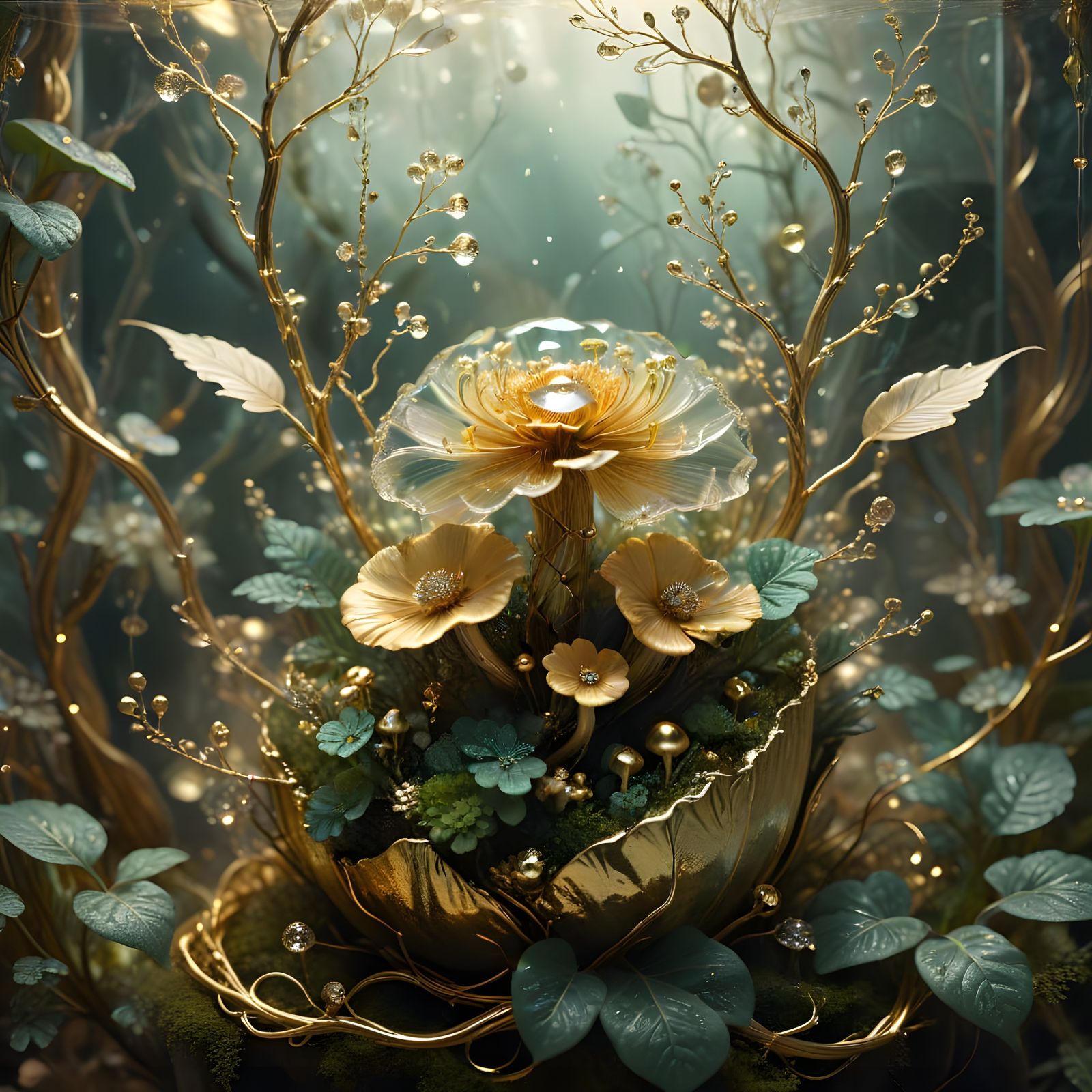Gilded Overgrowth