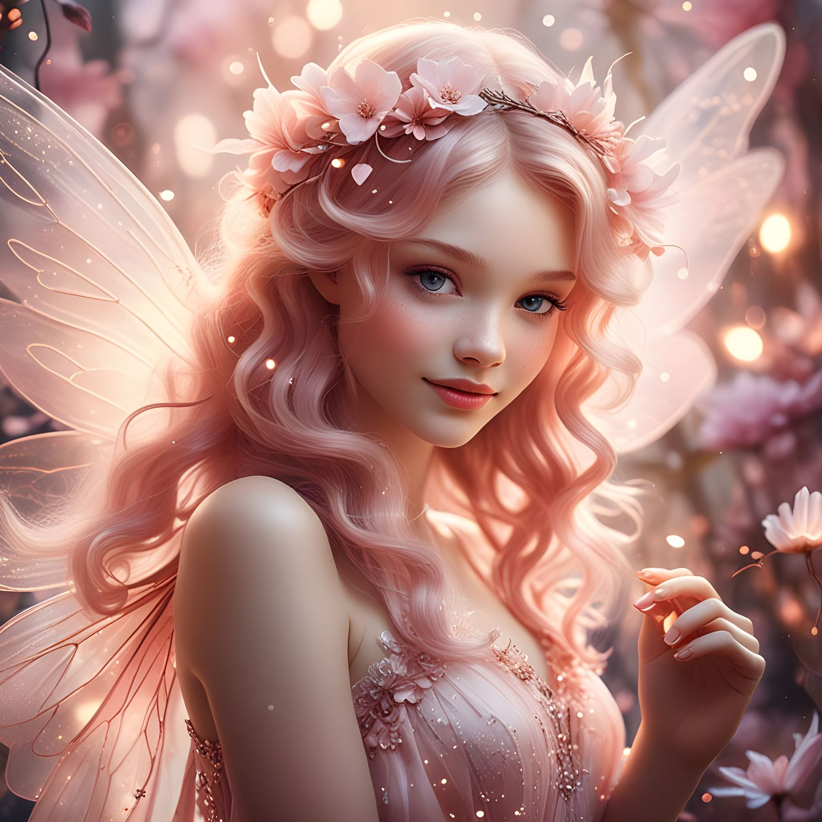 Pink fairy