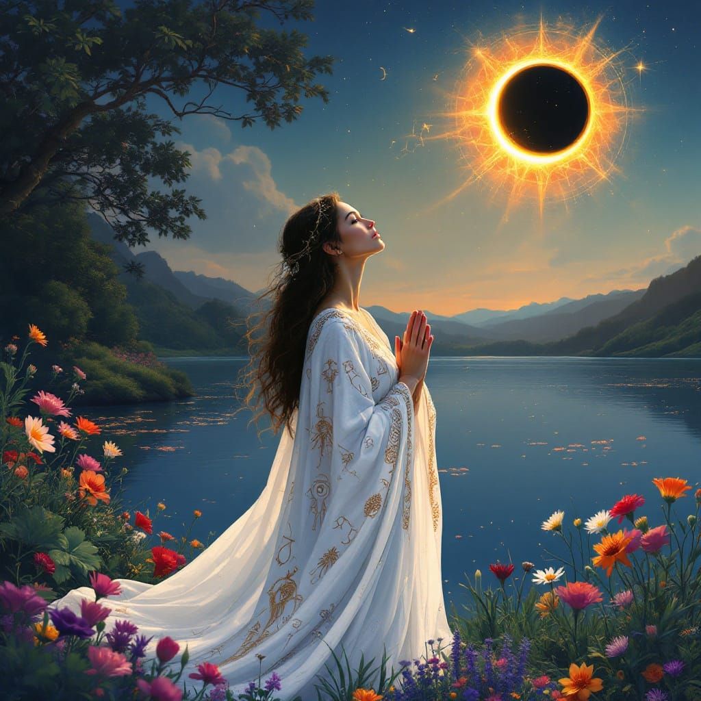 Daily Divination #08: With the solar eclipse in Aries on the 29th and Neptune going into Aries on the 30th, how should I...