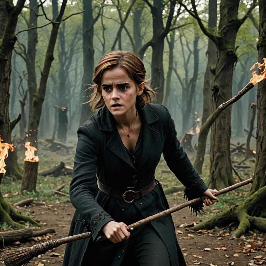 Witch Casting Death Spell