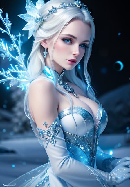 Girl in Winter Clothing Portrait