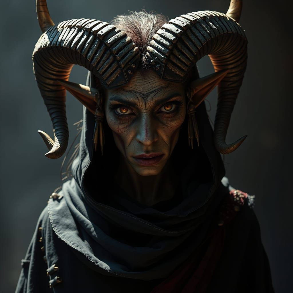 Disturbed Dwarf in Nightmarish Biomechanical Setting