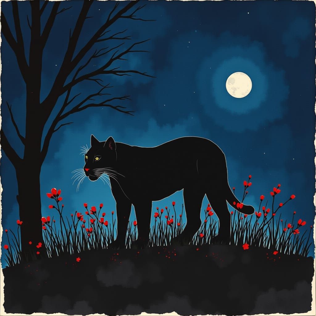 Panther in the Night