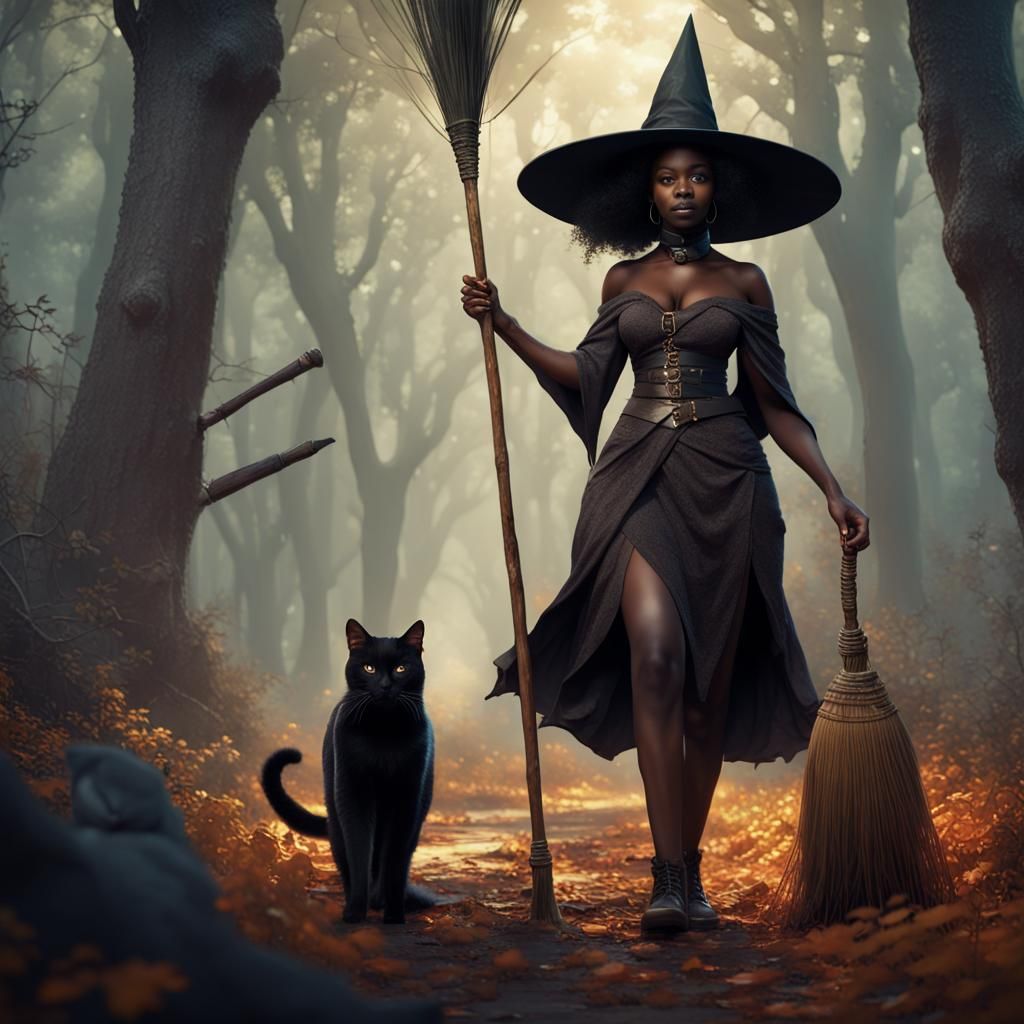 A WITCHY WALK IN THE WOODS