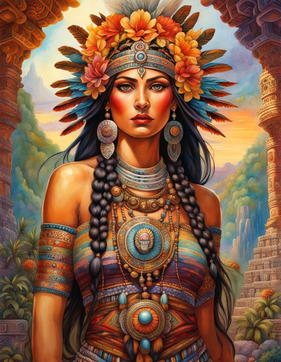 Aztec Princess #90 Coatlicue