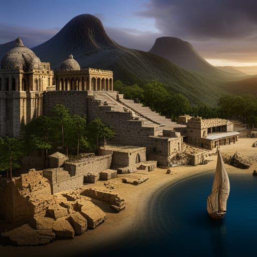 reconstruct lost historical sites and civilizations. Transport viewers back in time, using realistic AI-generated render...
