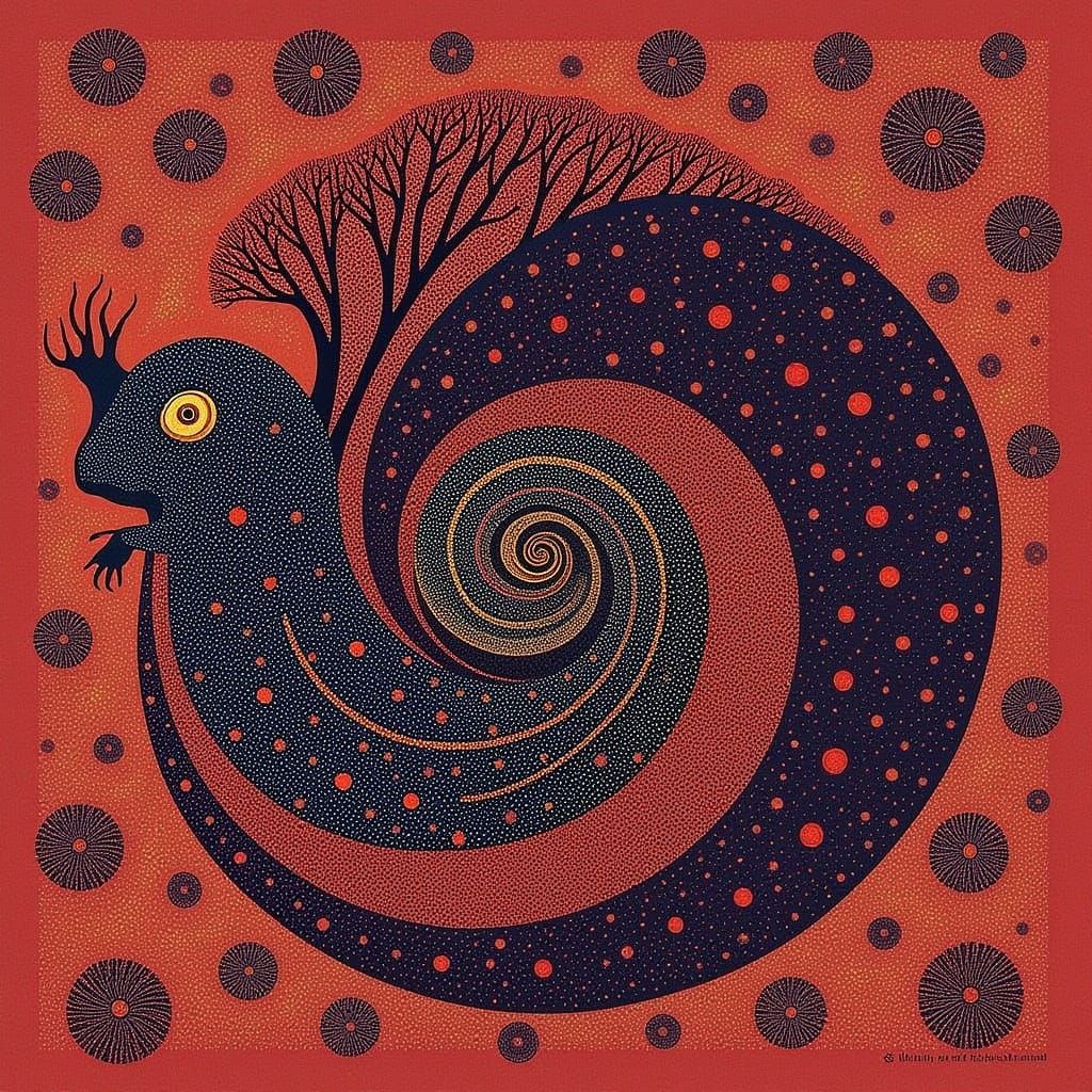 Aboriginal Dreamtime Cicada Song