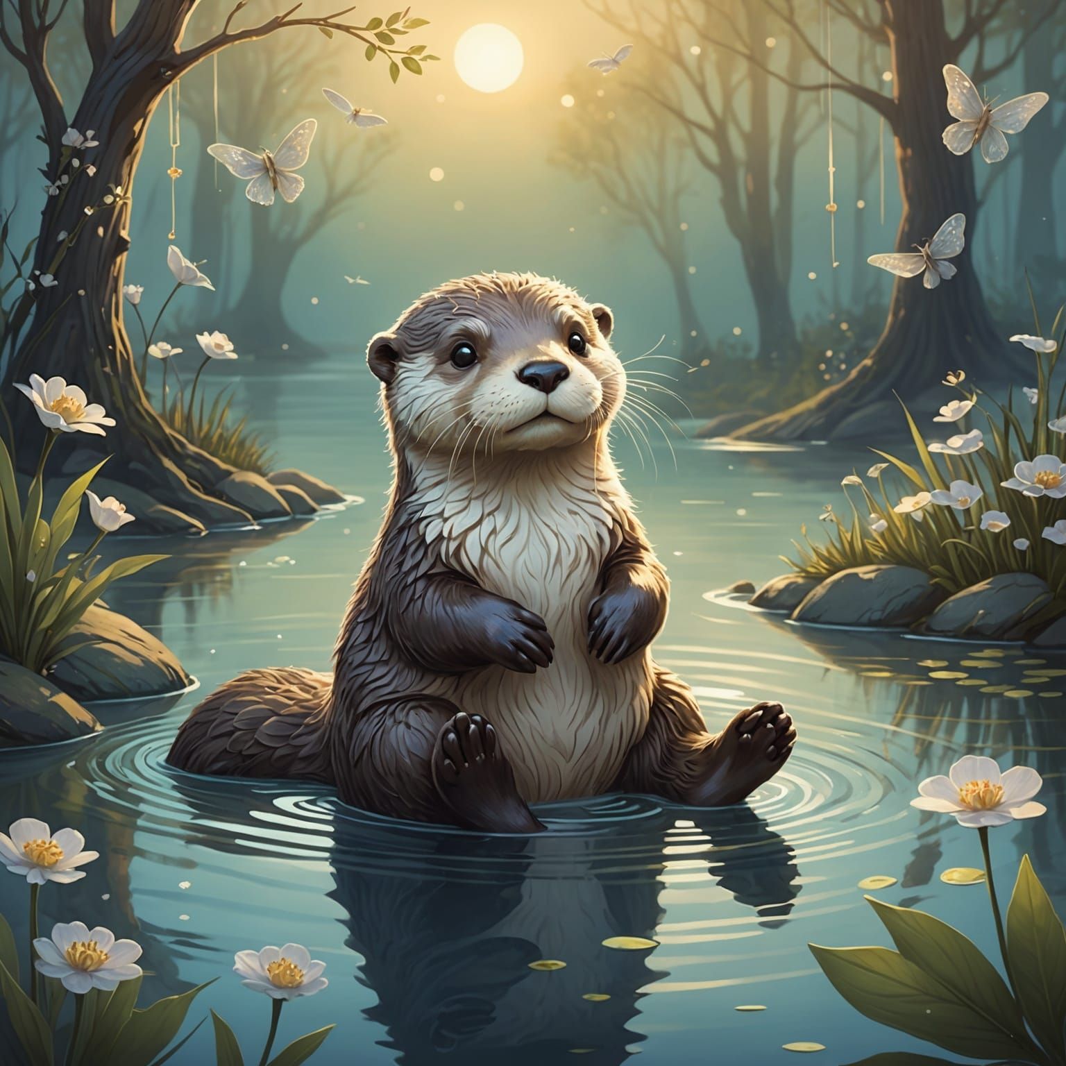We Otter Sit and Chat about that Creation,