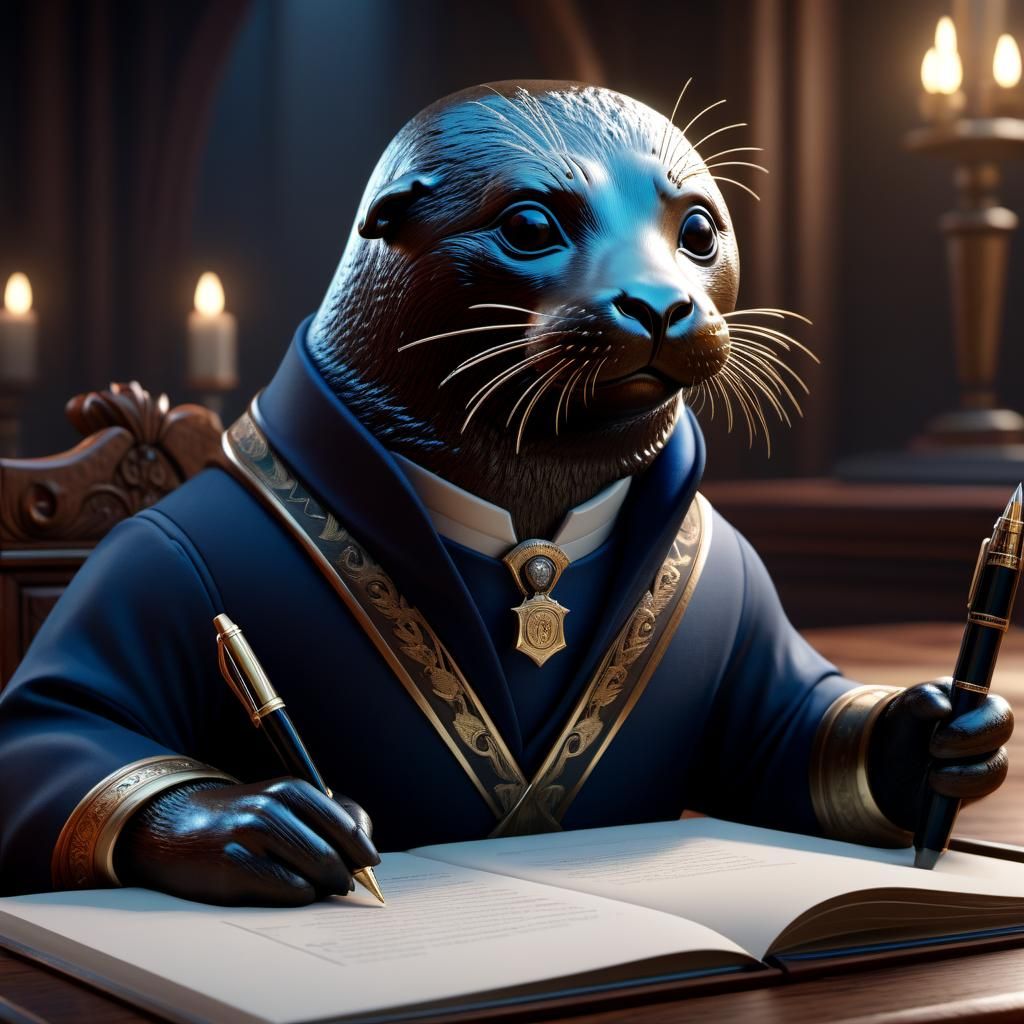 Seal Signs Document: 3D Game Cinematic Graphics