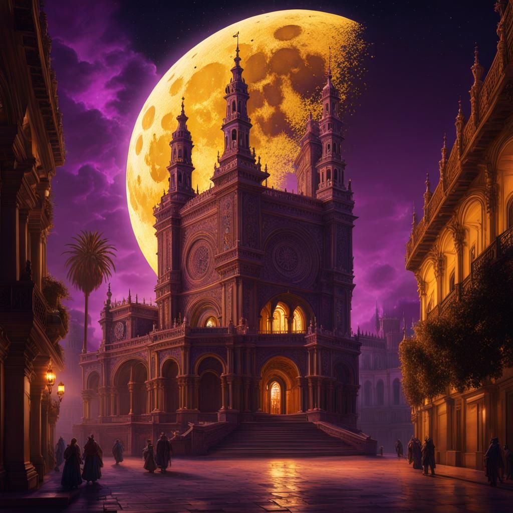 Moon Over Seville: A Dark Fantasy Concept