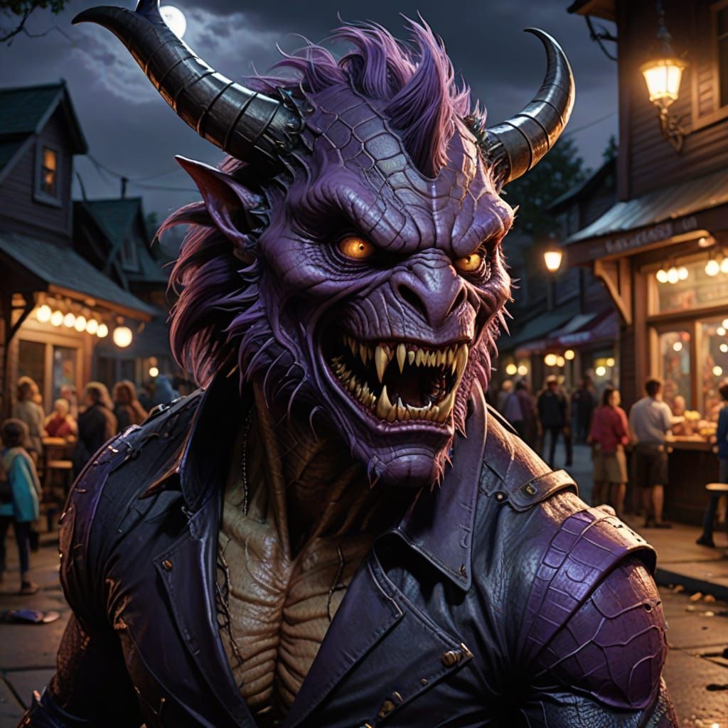 Reject image flying purple people eater