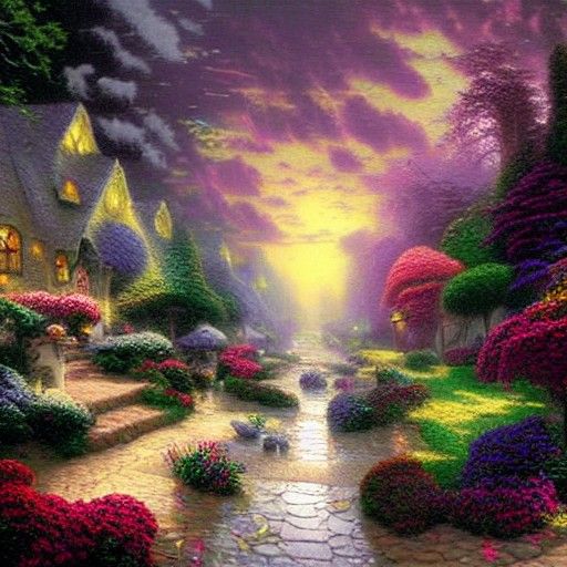 Ethereal Cleopatra in Fantasy Style