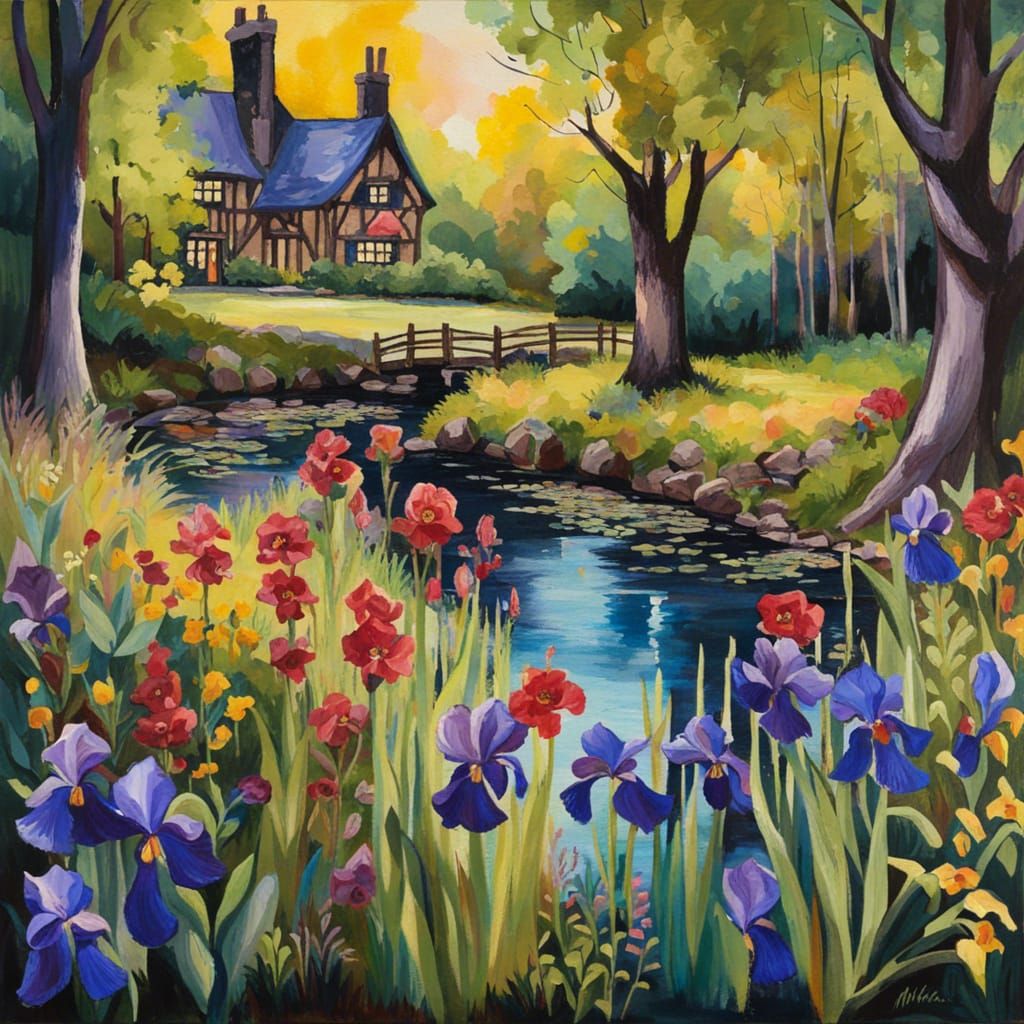 Cottagecore Hotel in Enchanted Flower Meadow