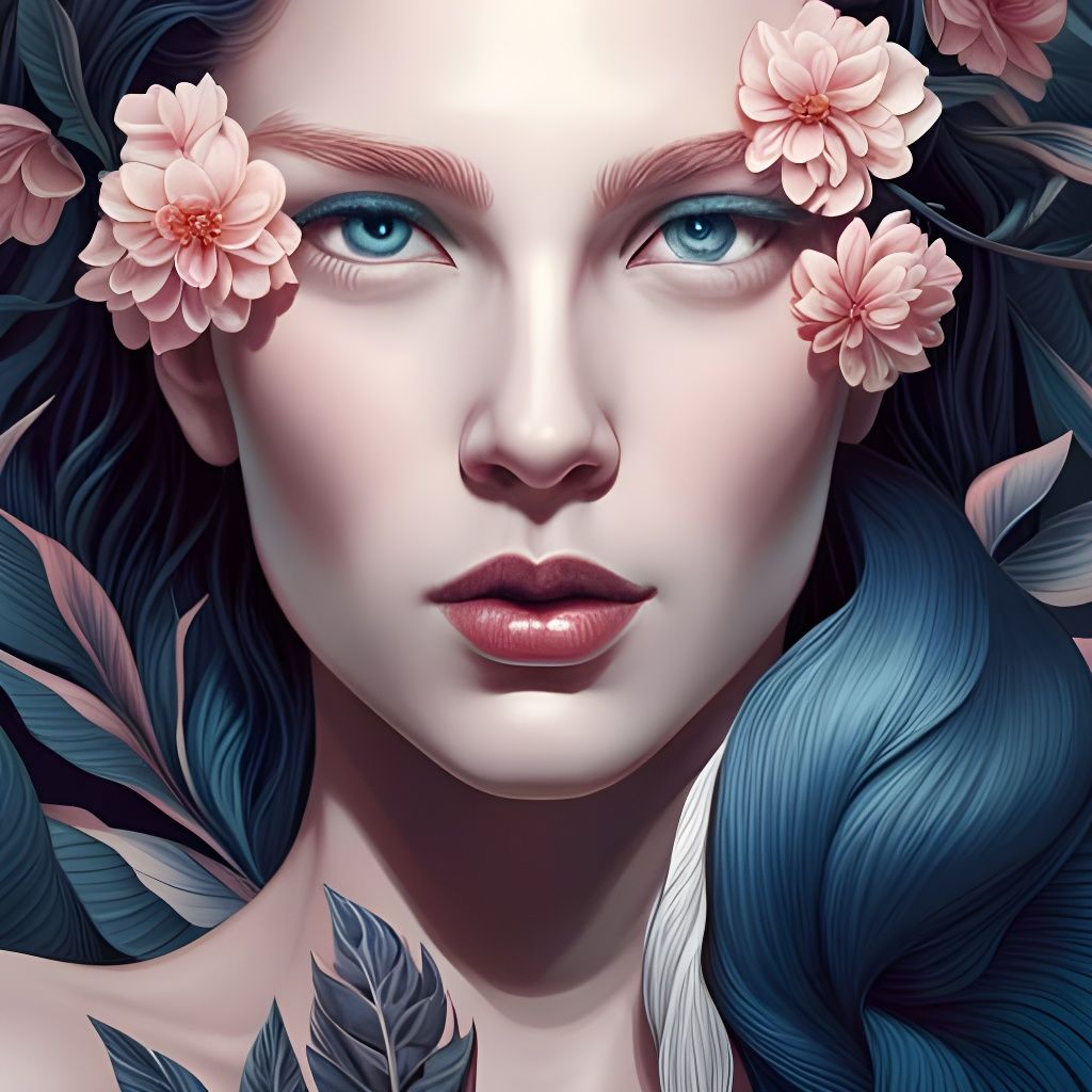 Detailed Portrait of a Girl in 8k Resolution