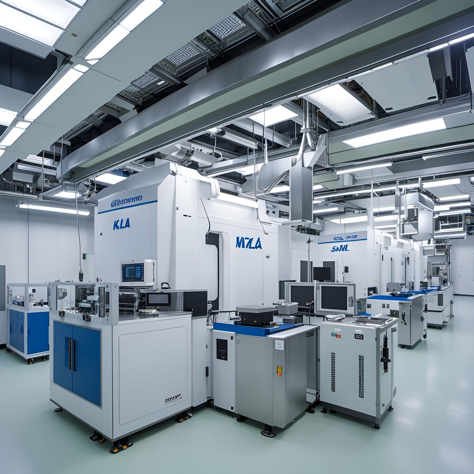 Inside a Semiconductor Fabrication Cleanroom