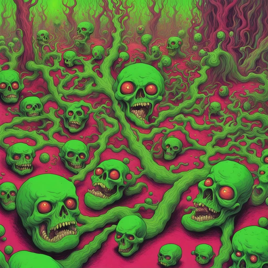 Hallucinogenic Horror: Fried Green Screams of Death