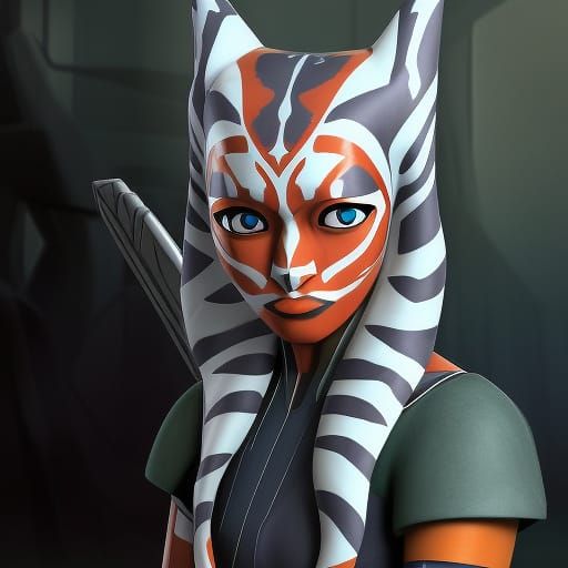 Ahsoka Tano Digital Portrait