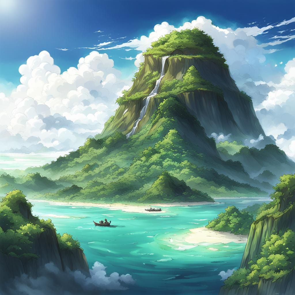 Suriname Personified: An Anime Key Visual