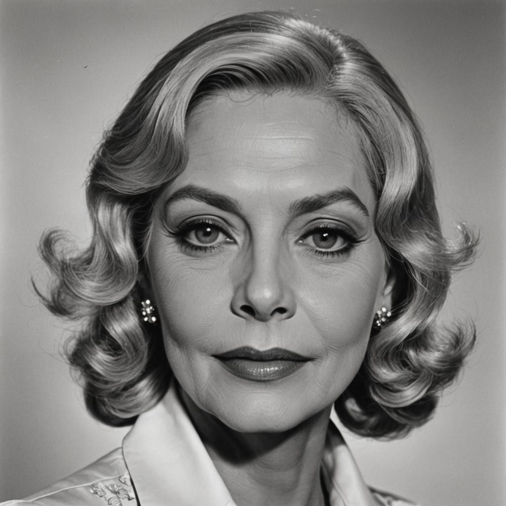 Barbara Bain Digital Portrait