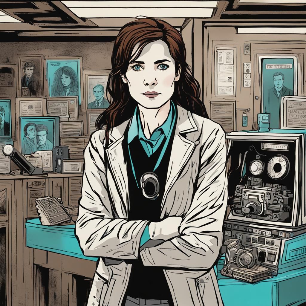 Ghost Activist Echoing Sci-Fi Doctor