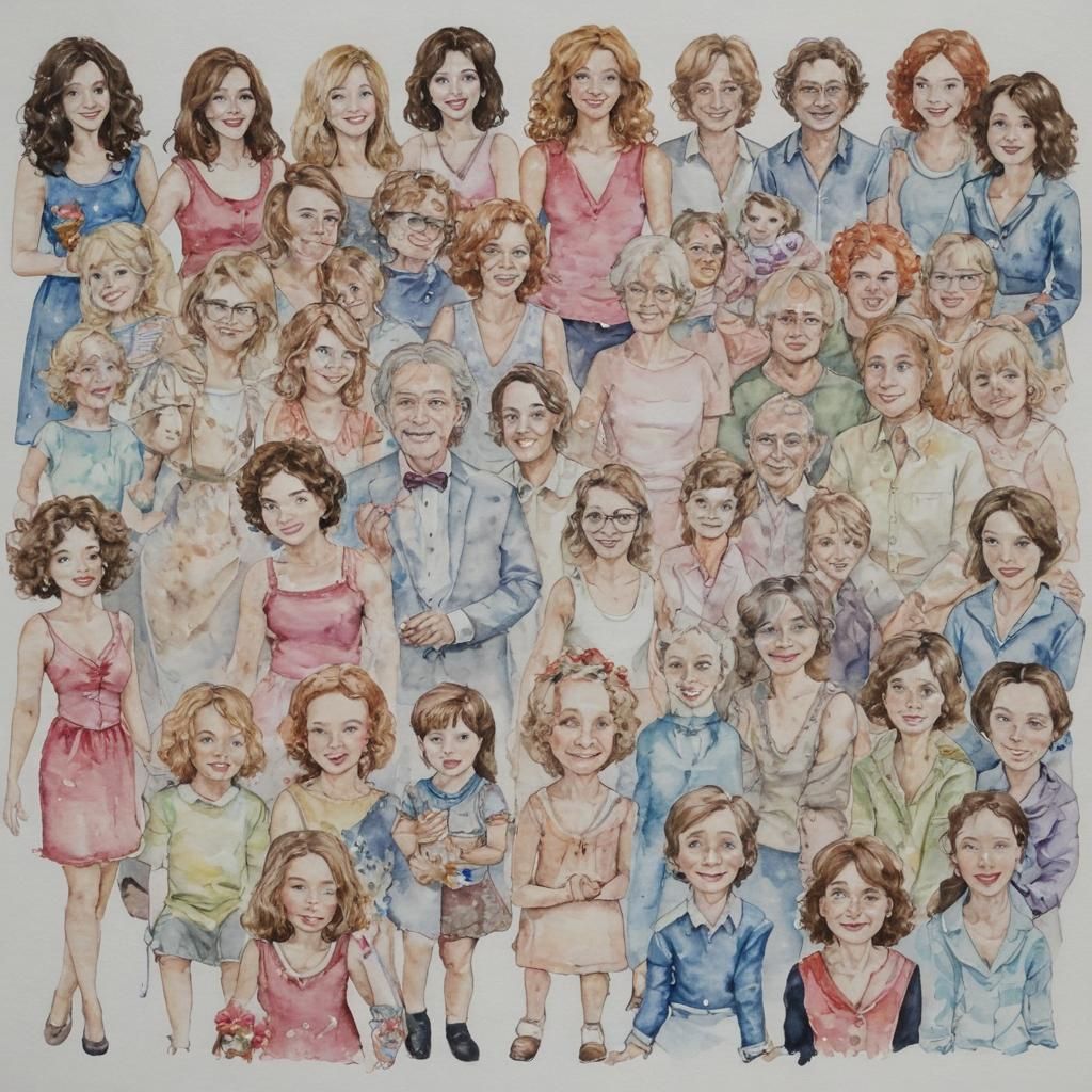 Watercolor Names A-Z in Alcohol Ink Style