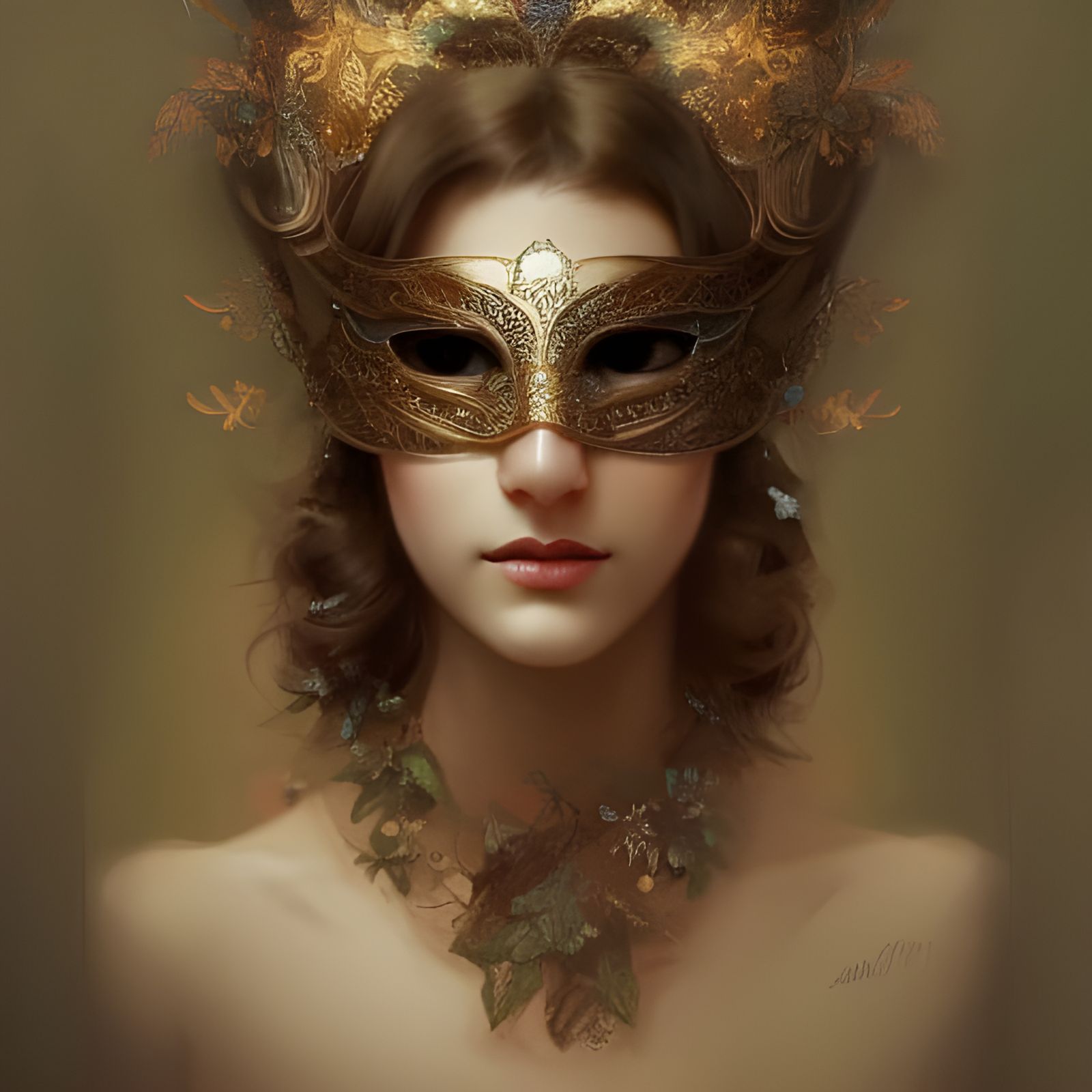 masquerade ball in Fall