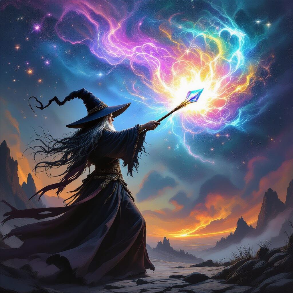 Ancient Witch Unleashes World-Altering Magic with Crystal Wa...