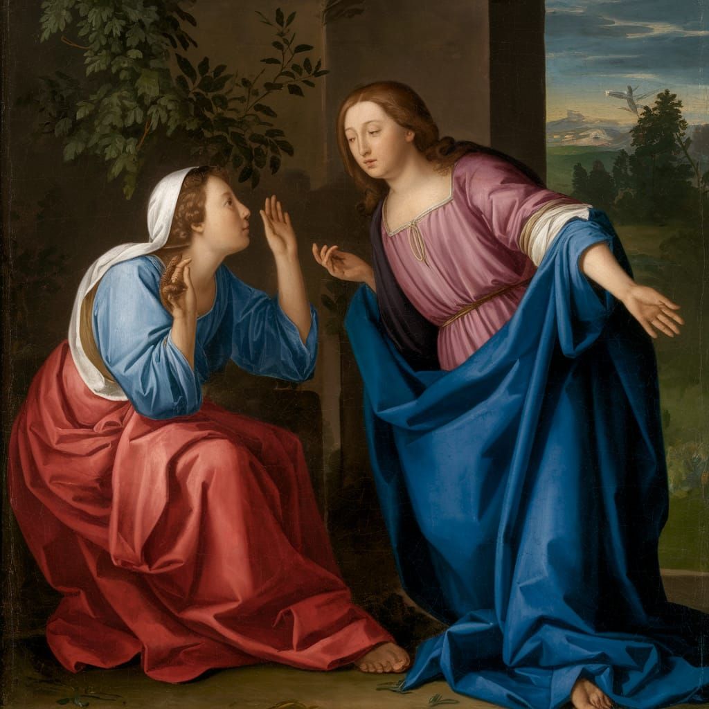 Martha Blames her Vain Sister Mary Magdalene