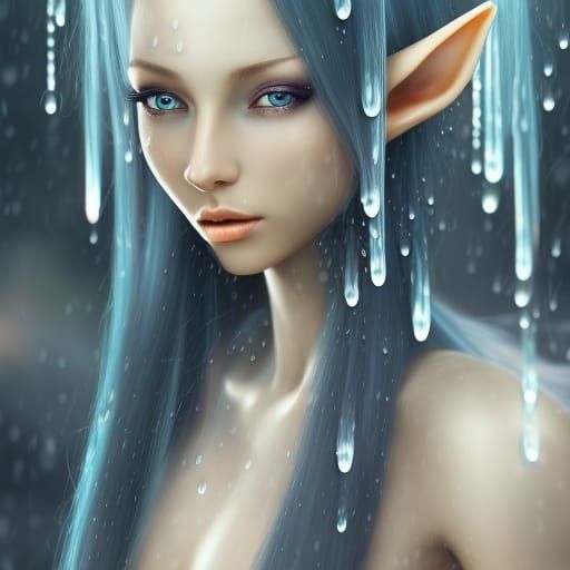 Ethereal Elf Girl Portrait in 8k Resolution