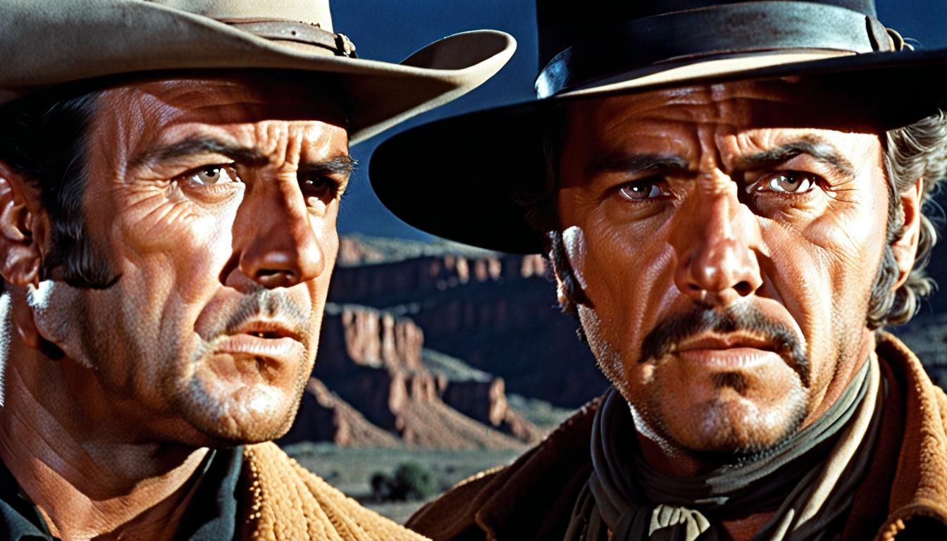 Intense Spaghetti Western Duel in Technicolor