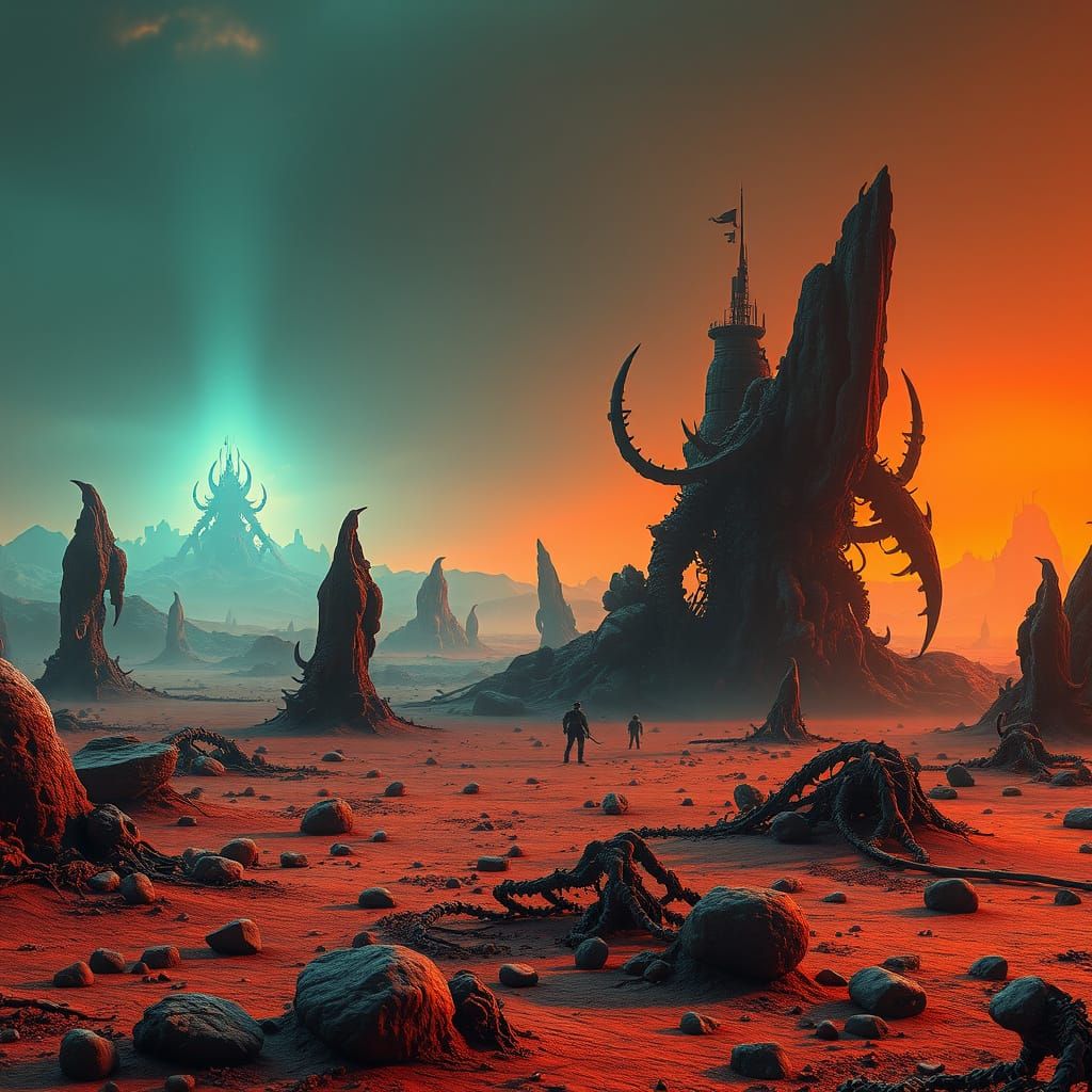 Barren Belissar: Twisted Wasteland of a Dead World