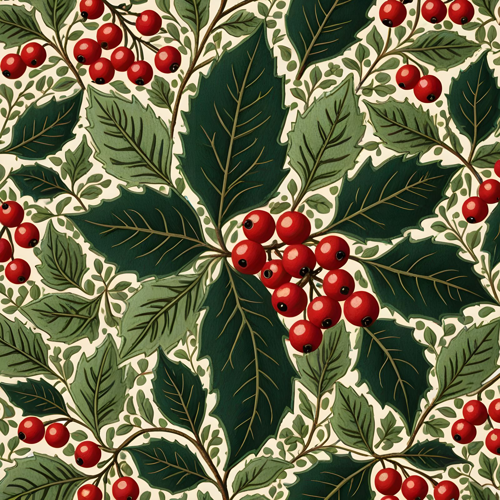 Vintage-Inspired Folk Art Embroidery Scene