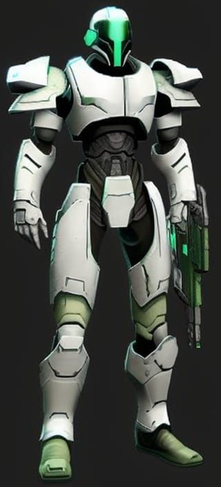 Sci-Fi Soldiers in Tactical Armor: Concept Art