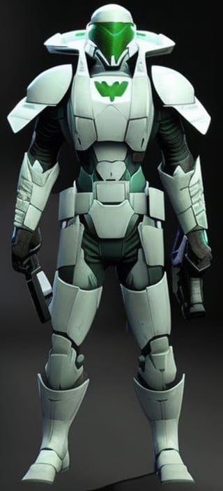 Futuristic Soldiers in Tactical Armor Concept Art