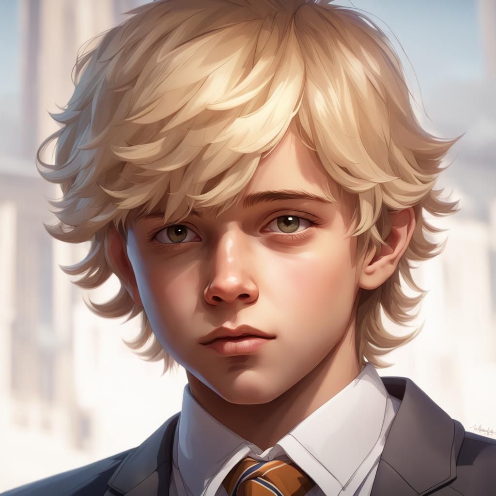 Boy in Suit: Hyperdetailed Portrait in Unreal Engine 5