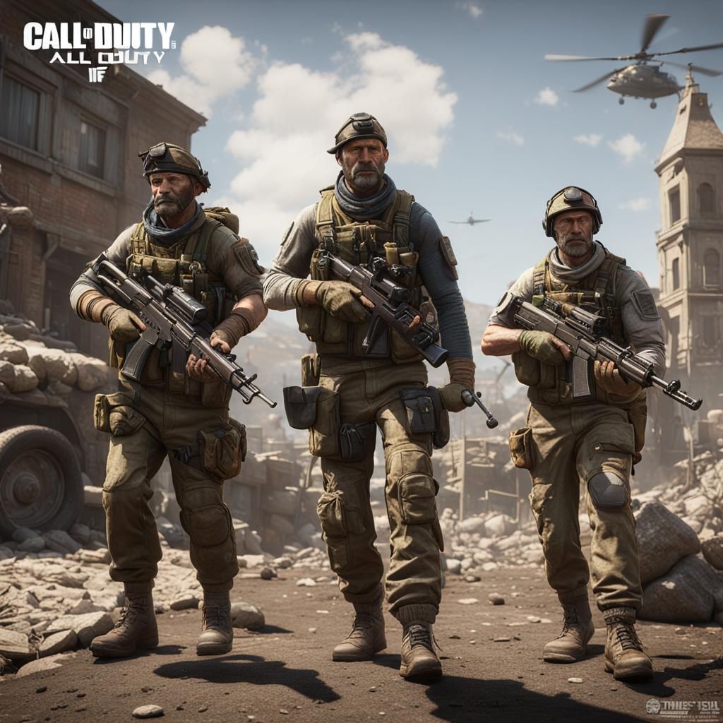 Task Force 141: 3D Game Cinematic Render