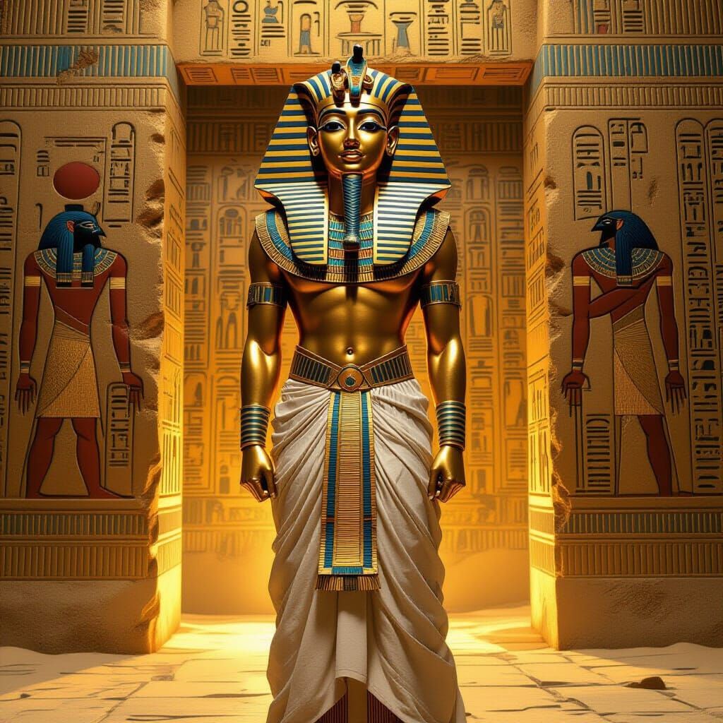Tutankhamun and the Smiling Stone Door