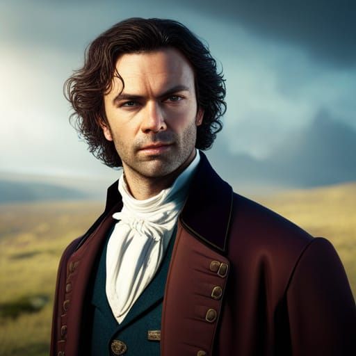 Aidan Turner as Poldark: Fantasy Concept Art