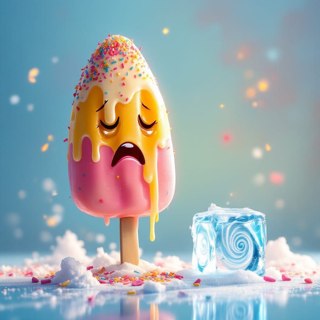 Popsicle Meltdown: An Artstation Fantasy Concept