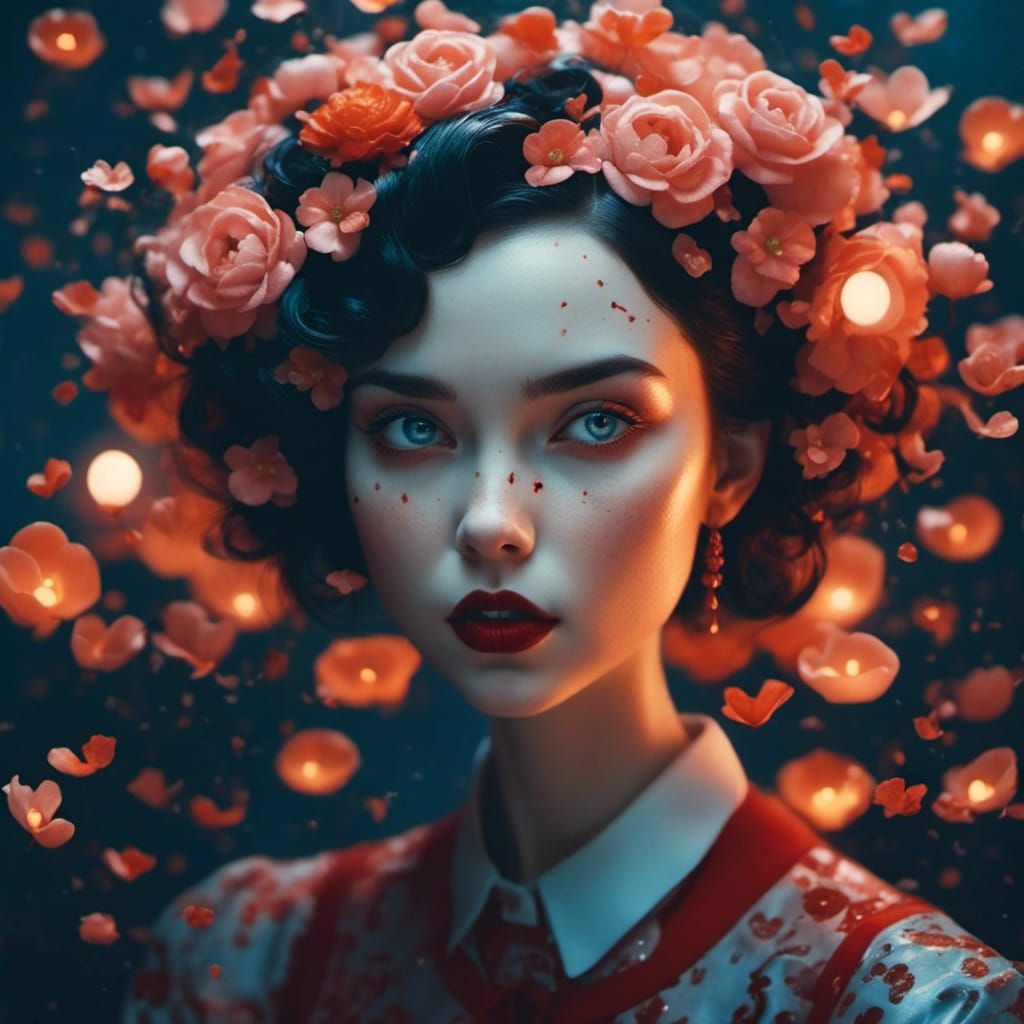 Portrait Photography with Bokeh Effects