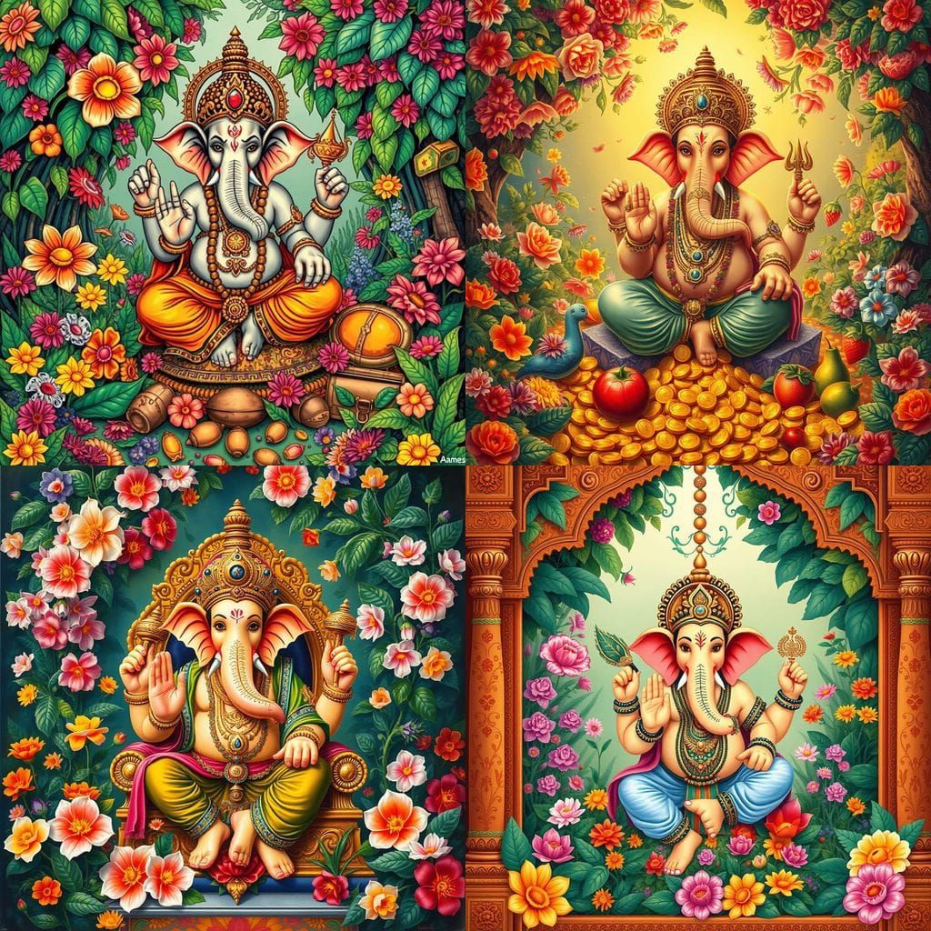 Divine Abundance in Hindu Mythology