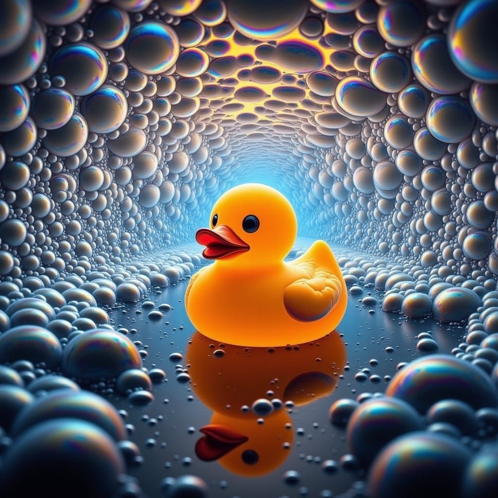 Bubbly Reality in High Contrast