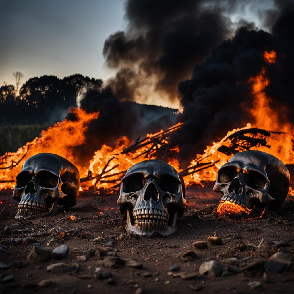 Skulls and Fire: A Ground-Level View