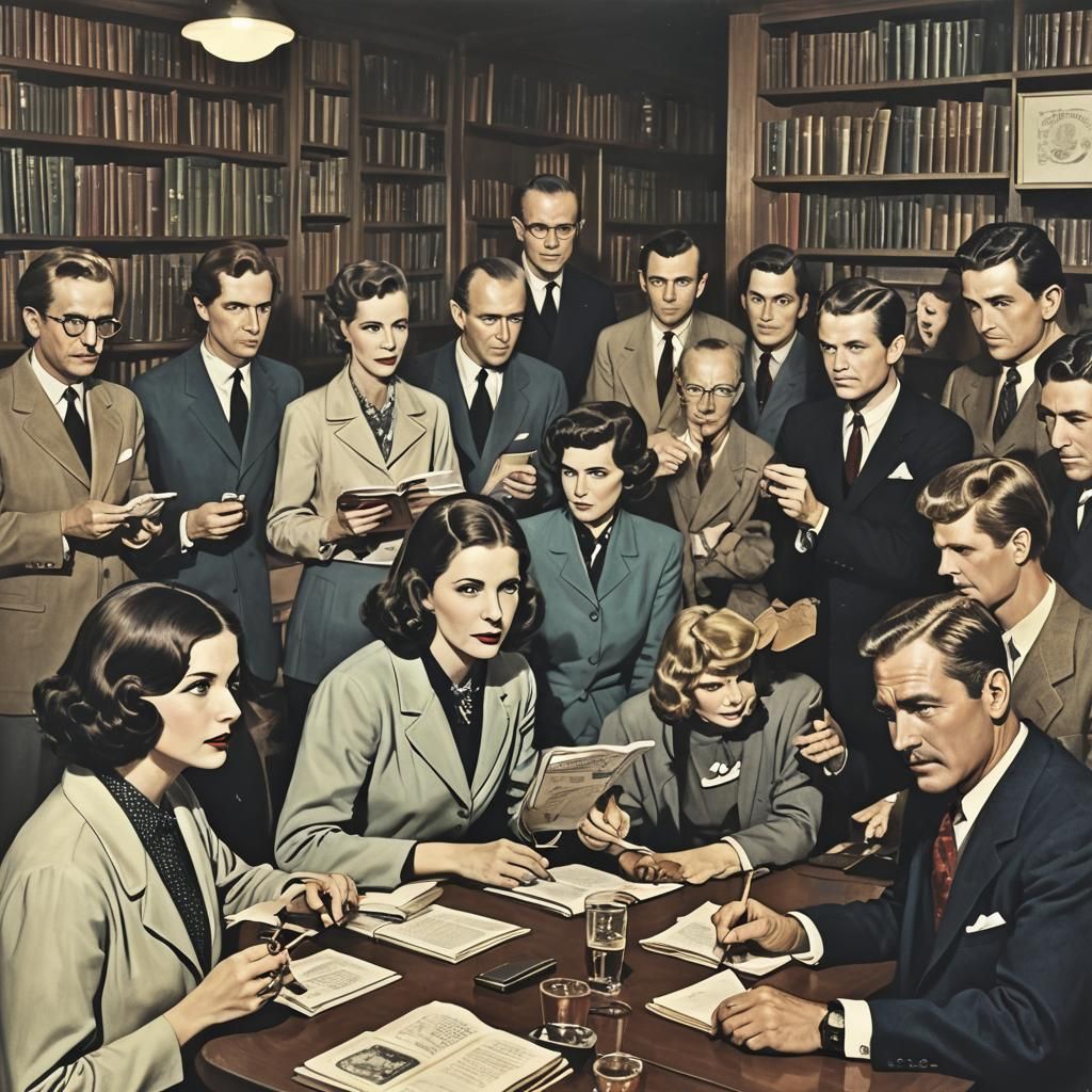 Science Fiction Horror Book Club Murder Mystery