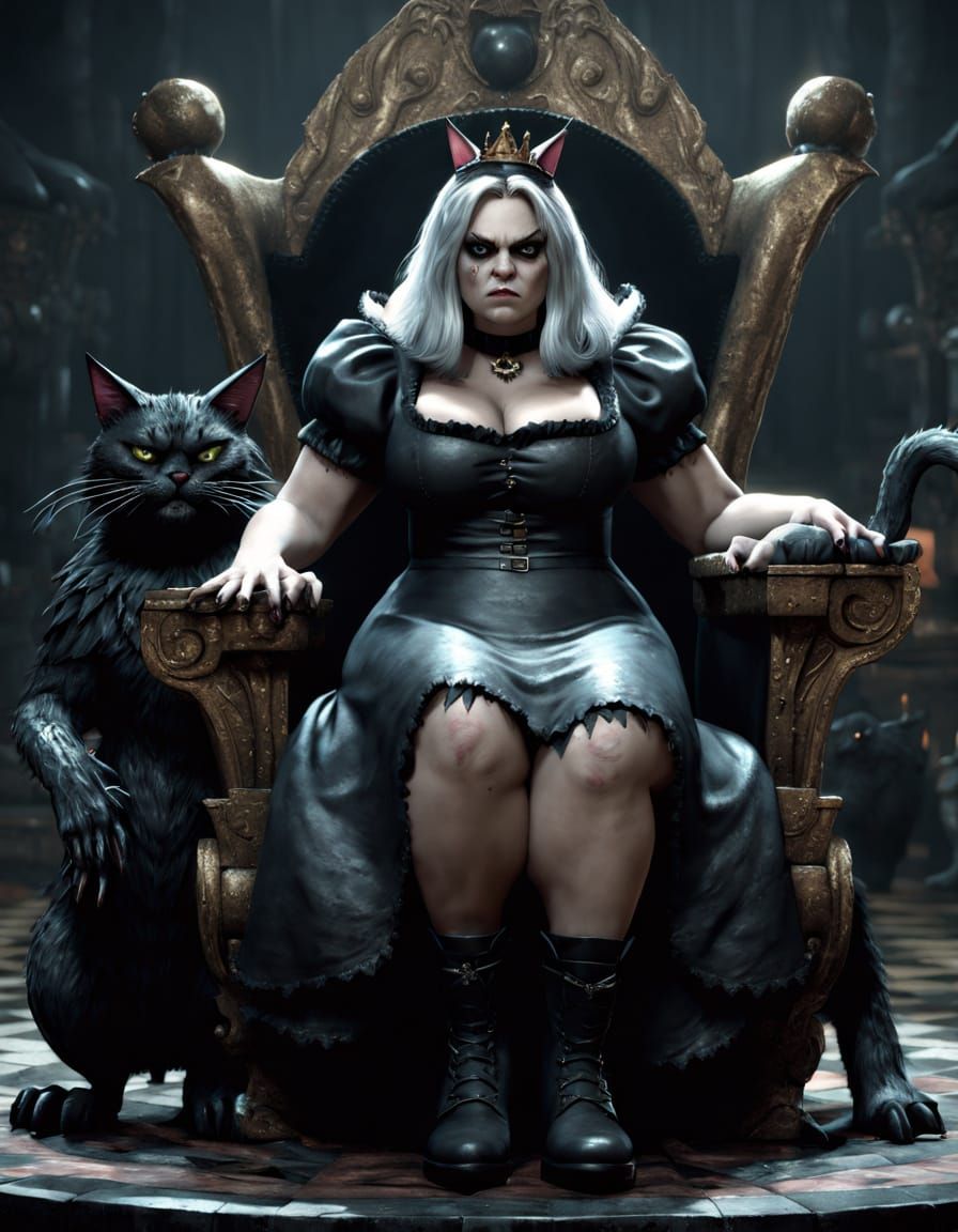 The queen of the shadow-land