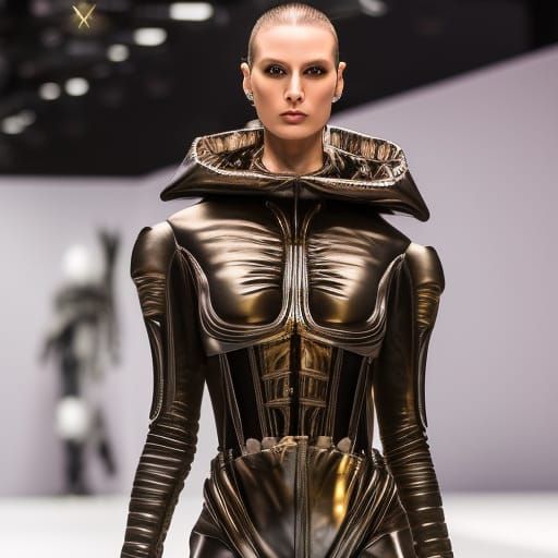 Alien Haute Couture Fashion Show in Magical Realism