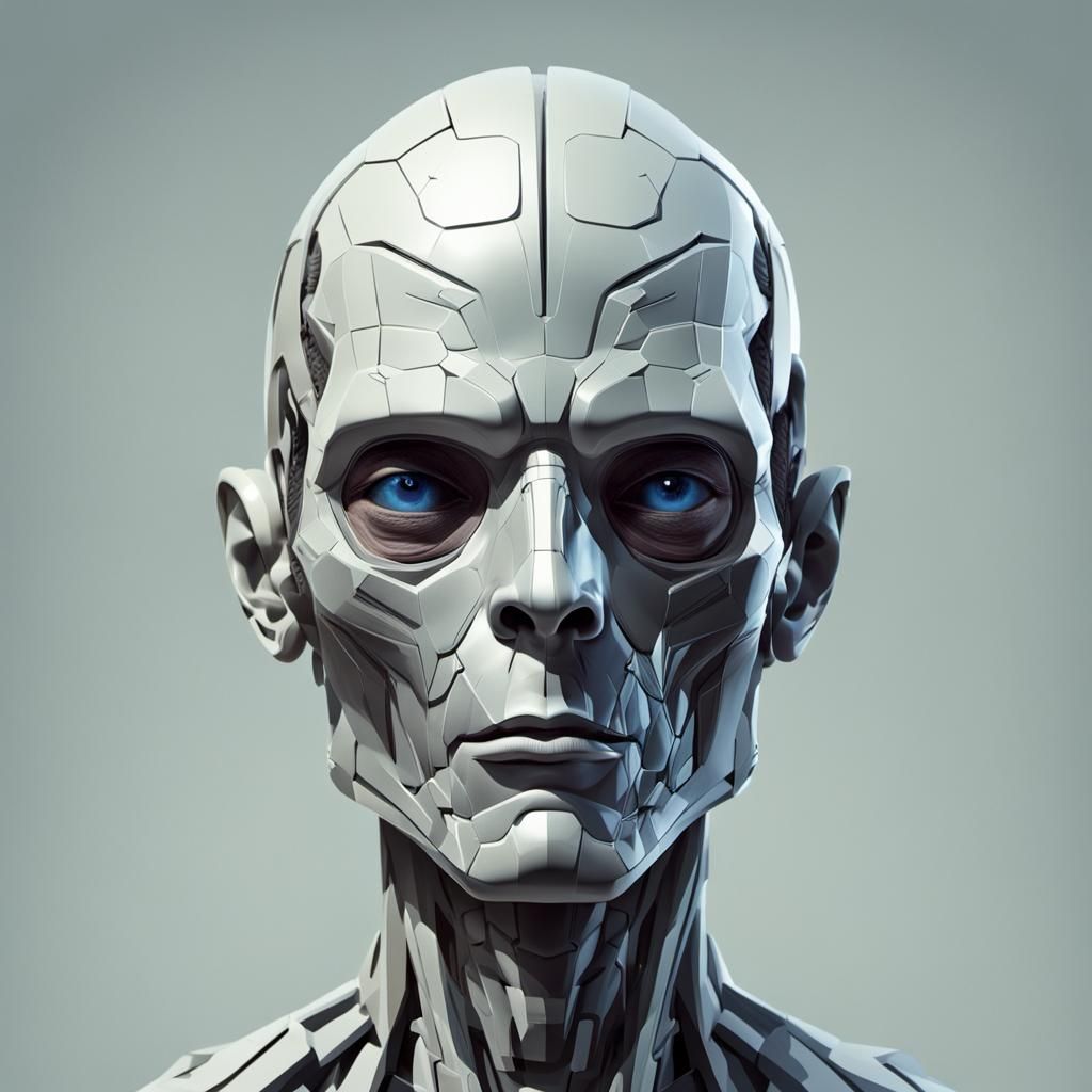 Abstract AI Interpretation of Human Characteristics