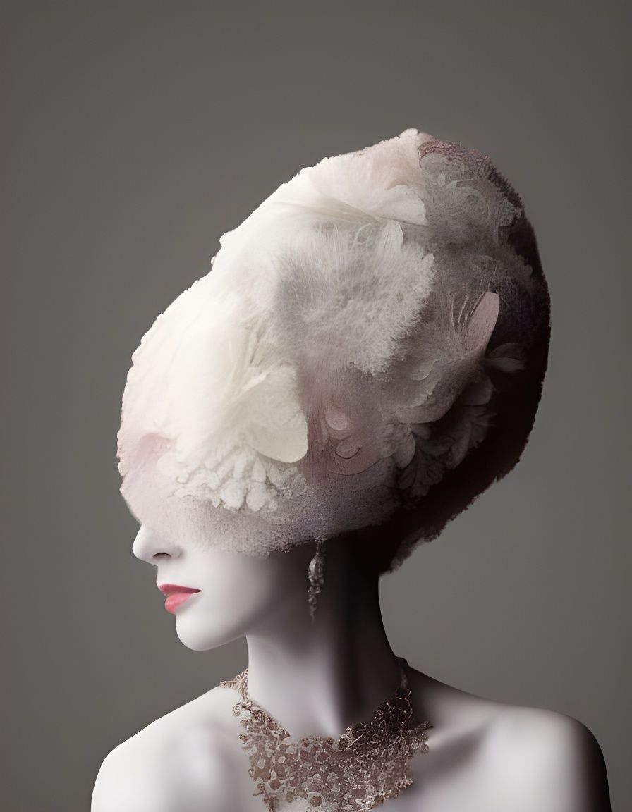 Exploding Hats: Hyperdetailed Photoillustration in a Fashion...